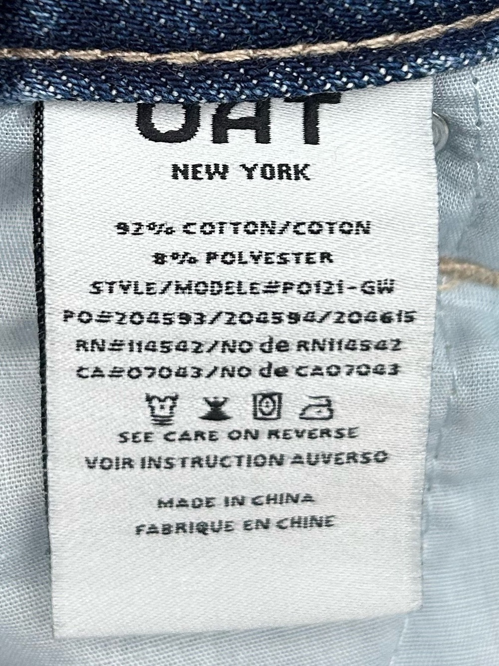 Oat New York Cloud Luxe Denim, size 27, - Picture 10 of 10
